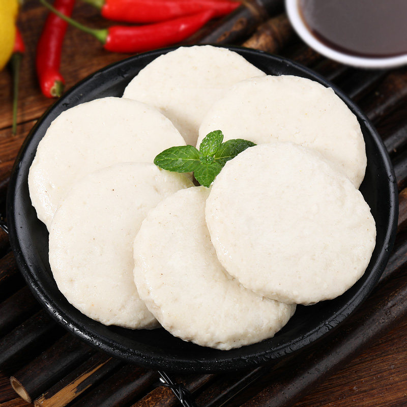 鱼饼带鱼饼鱼板片鱼卷手工海鲜低脂商用特产鱼糕