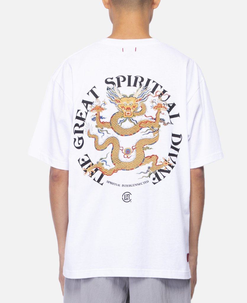 upsclot夏季新款19ss盘龙印花中国国风陈冠希t恤