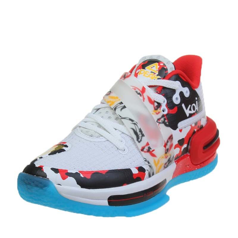 球鞋匹克2021新款态极闪现2代篮球锦鲤配色篮球鞋