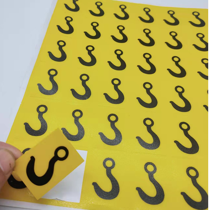 标识pvc由此起吊挂钩标签贴纸吊装标志外箱包装胶带