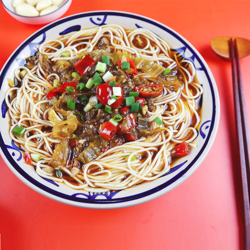 小面重庆正宗地道酸菜面泡椒酸辣味带料包酸汤面条
