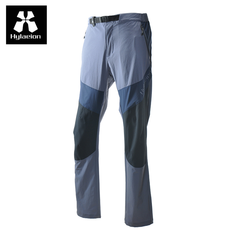 hylaeion热带雨林户外速干裤男士夏季透气运动长裤拼色登山徒步裤