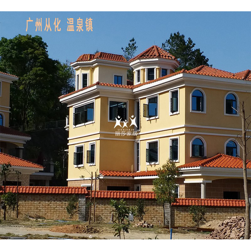 瓦片九方西瓦别墅琉璃瓦屋顶陶瓷硫琉瓦新农村基础材料