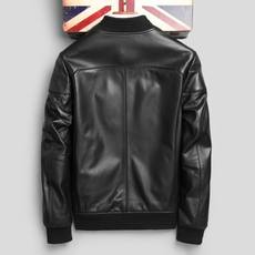 Men's leather collar handsome baseball hundred percent sheep skin leather leather WP181F13 equipment Men's leather collar handsome baseball hundred percent sheep skin leather leather WP181F13 equipment
