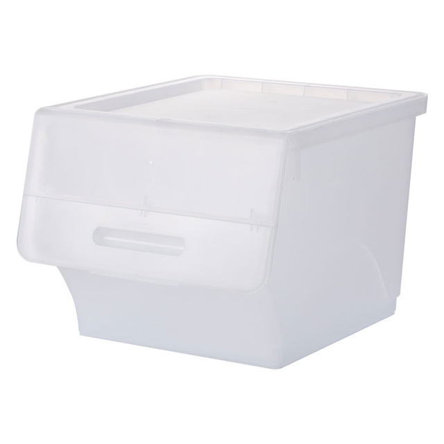 Camellia front open cover storage box plastic oversize side open finishing box toy storage box storage box Camellia front open cover storage box plastic oversize side open finishing box toy storage box storage box
