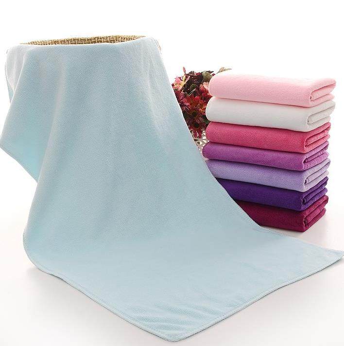 毛巾蓝色长方形地板棉质抹布头发速干纯棉大型毛巾