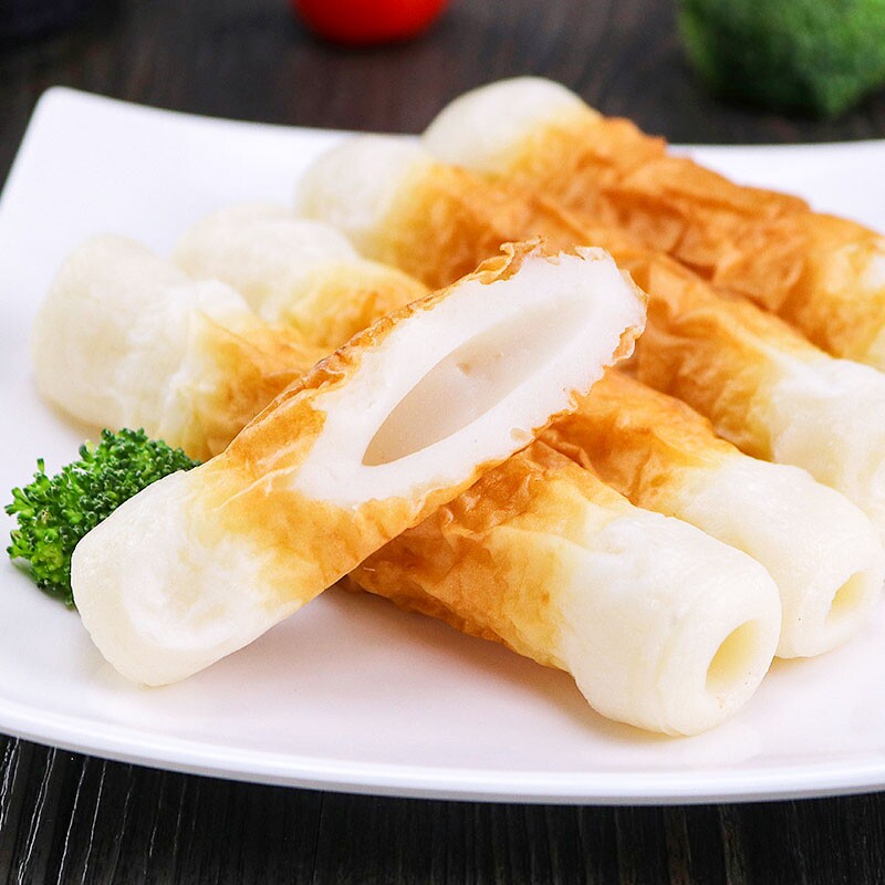 泰国进口本纪文竹笛鱼卷竹轮160g火锅即食火锅