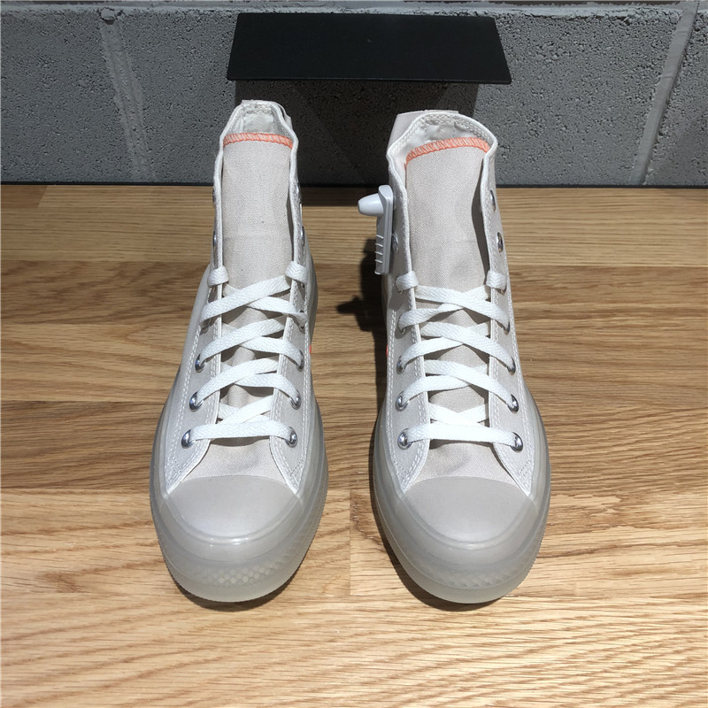 匡威新款allstarcx果冻底男女高帮帆布鞋帆布鞋
