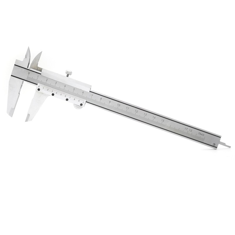 碳钢哈量款式整体游标卡尺0150mm200平头测量游标卡尺