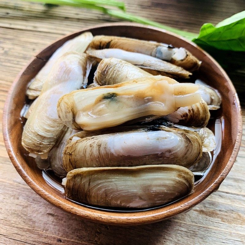 好鲜生温州咸蛏腌制鲜蛏乐清海鲜特产即食贝类蛏子