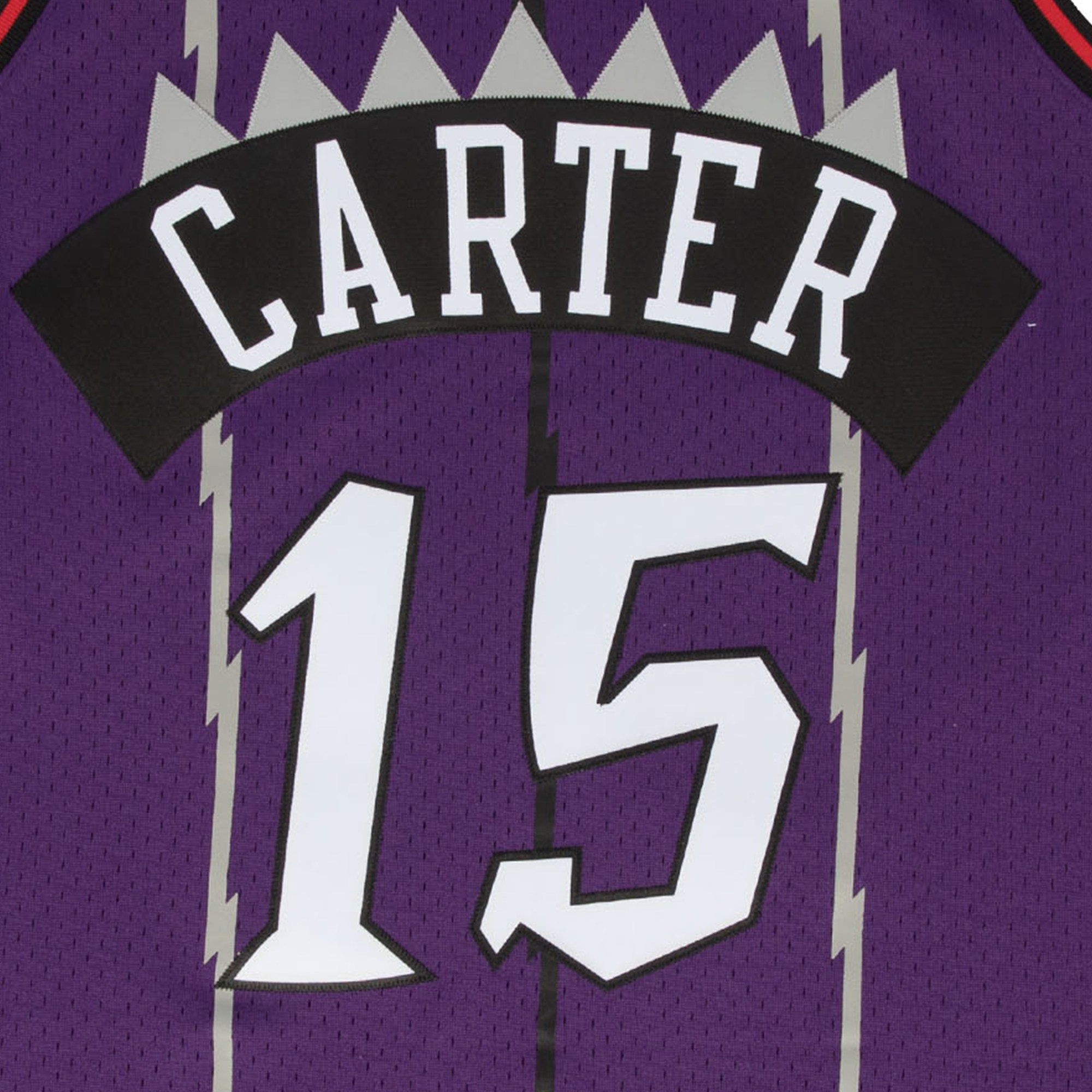 mitchellness卡特1998-99年猛龙sw复古球衣mn宽松男篮篮球服