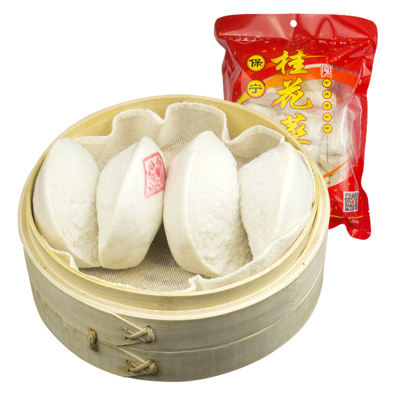 保宁蒸馍四川阆中特产白糖馒头380g5袋手工传统中式糕点