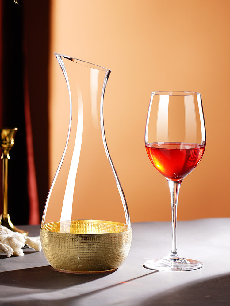 酒器醒酒红酒家用奢华高档网红红金葡萄酒酒壶醒酒器