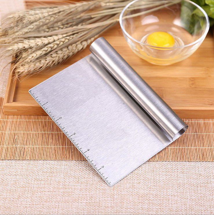 不锈钢切面刮刀刻度切刀刮面刀面团刀板刀烘焙工具其它烘焙器具