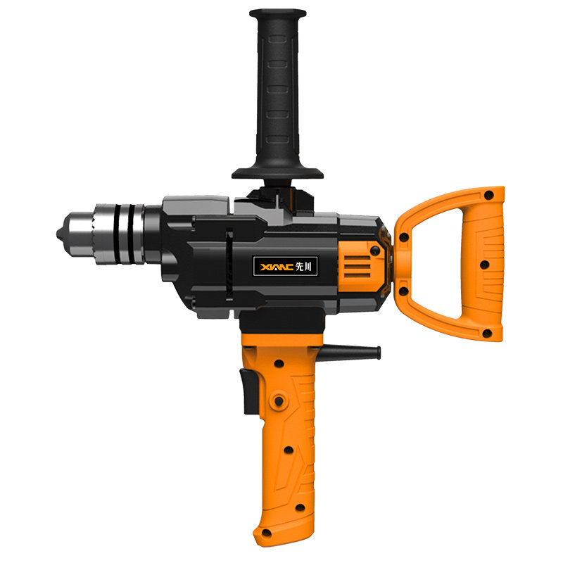 先川电钻大功率飞机工业电动水泥油漆搅拌腻子电钻