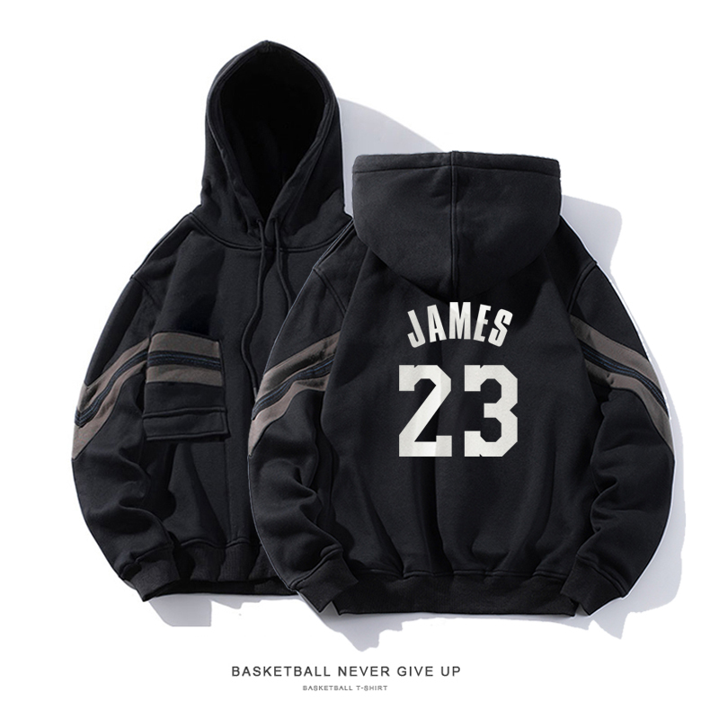 2021运动情侣卫衣男士连帽衫秋冬季外套潮流潮牌ins篮球宽松加绒