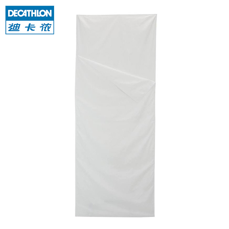 Decathlon Outdoor Camping Sleeping Bag Inner Liner Travel Hotel Dirty Sleeping Bag Accessories Cotton Lining Insulation ODCF