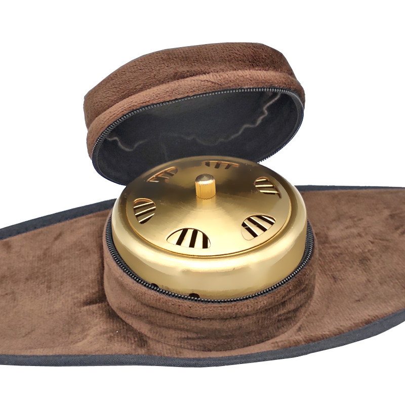 无烟艾灸随身家用新型艾条熏盒温灸罐艾包宫寒按摩温熏调理器