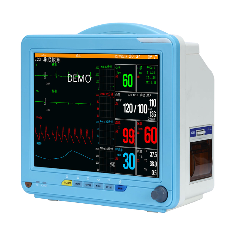 心电监护仪医用参数检测家用便携式病人病房重症心电监测仪