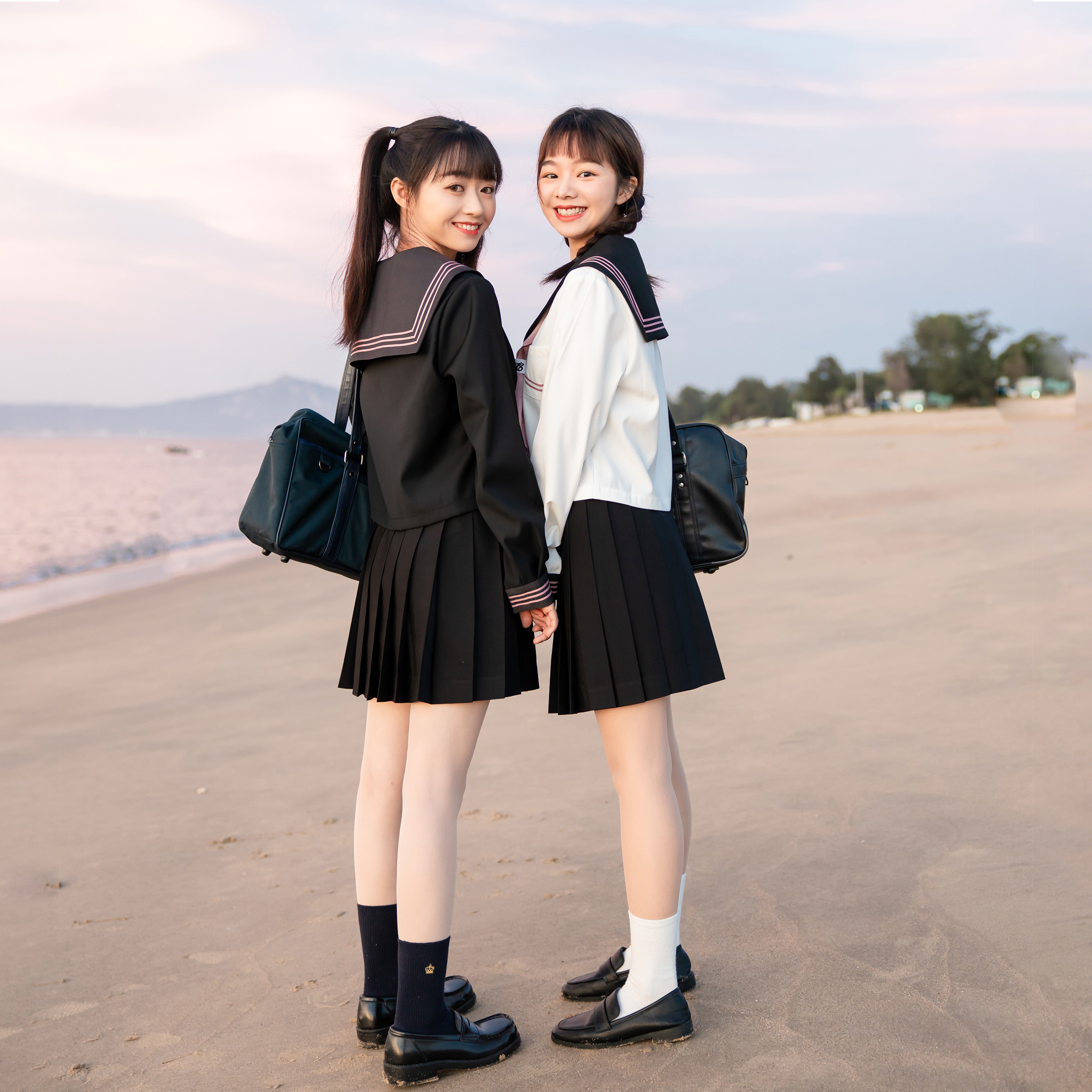 猫屿刺绣水手基础正统原创jk学院日系女子学生校服