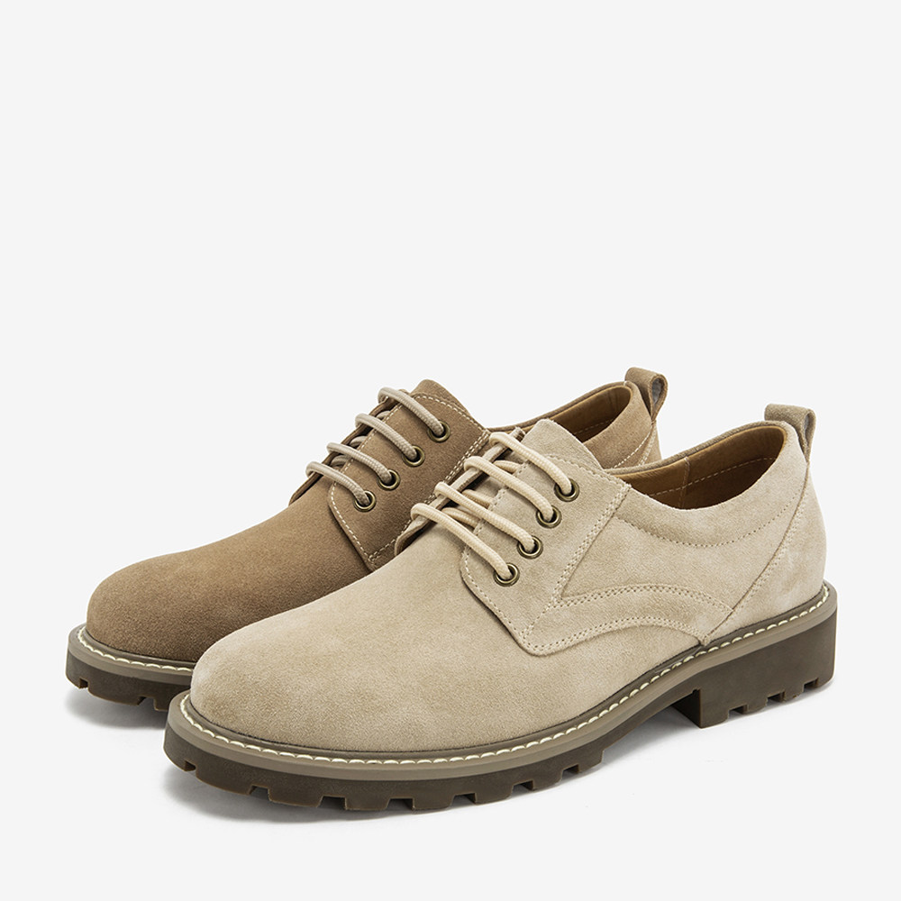 tata他她2019春专柜同款牛剖层革绑带休闲男单鞋cnm01am9