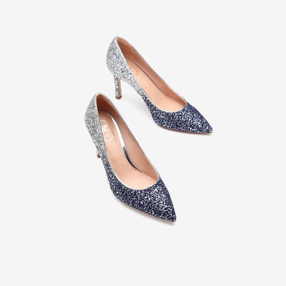 tata他她时尚细高跟鞋气质婚鞋尖头浅口单鞋女鞋2021秋新7aah6cq1