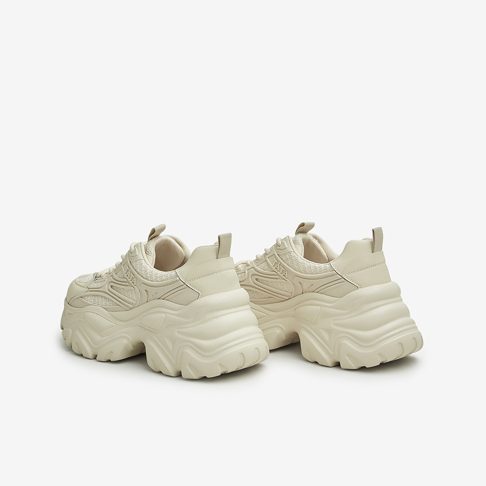 tata他她老爹鞋女ins复古纯色厚底休闲鞋2022时尚休闲鞋