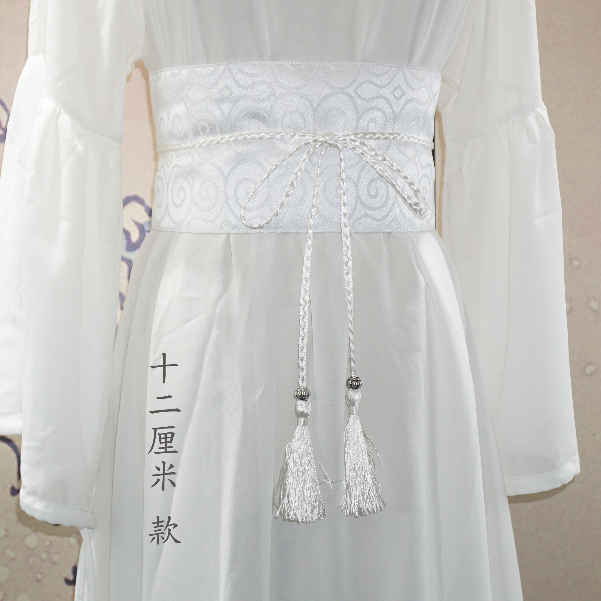 宫廷金色暗纹富贵风腰复古古风汉服腰封古装腰带