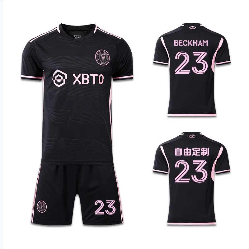 【ai迈阿密国际梅西球衣10号足球服:2425迈阿密国际10号梅西球衣黑粉