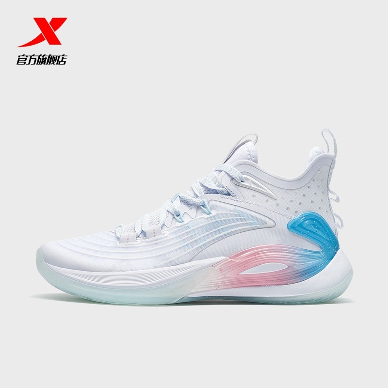 篮球轻羽3代特步男鞋球鞋2022夏季透气运动鞋篮球鞋