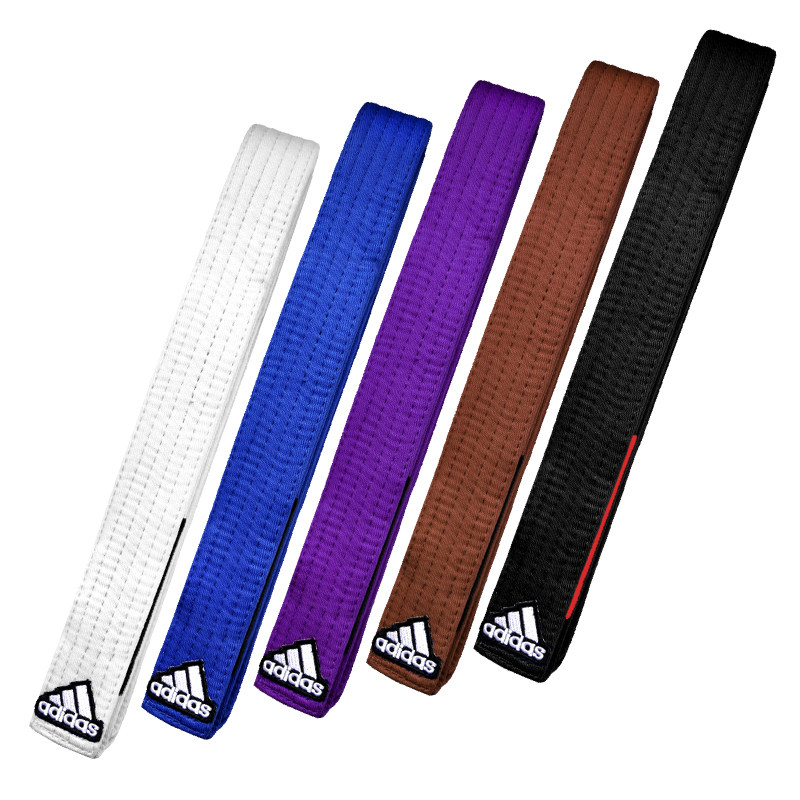 柔术阿迪达斯adidas巴西进口男女道带adibjjbc柔道腰带