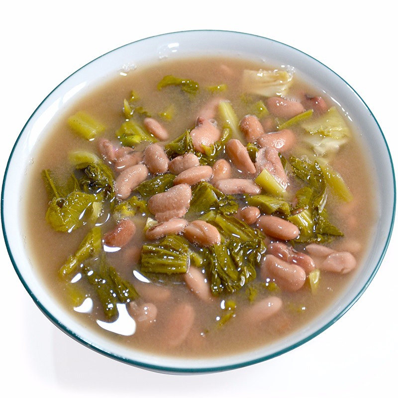 【4斤四季豆送1斤酸菜】贵州特产新鲜农家四季花豆米酸菜火锅煲汤