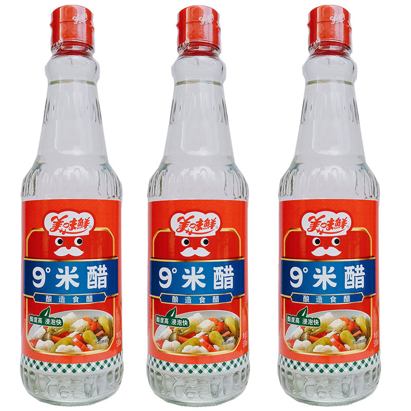 米醋厨邦洗脸清洁白米醋泡脚腌制白醋美味家用醋制品