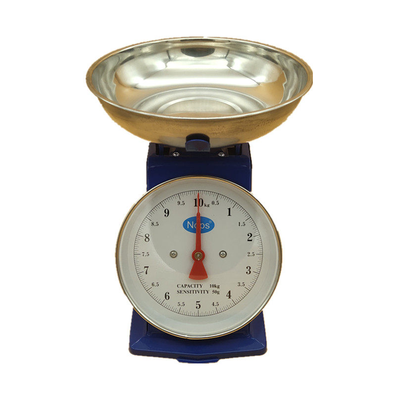 小克家用食物铁皮厨房烘焙弹簧老式10公斤盘秤台秤