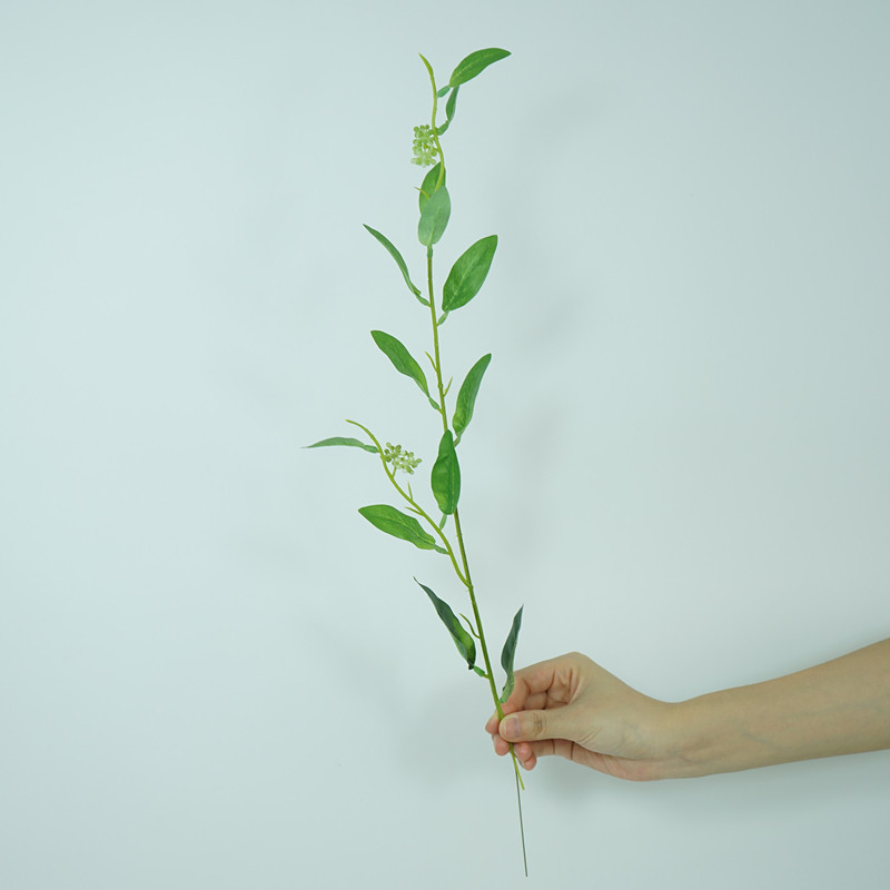 清新仿真绿植叶子冬青青叶插花配叶diy配材仿真绿植