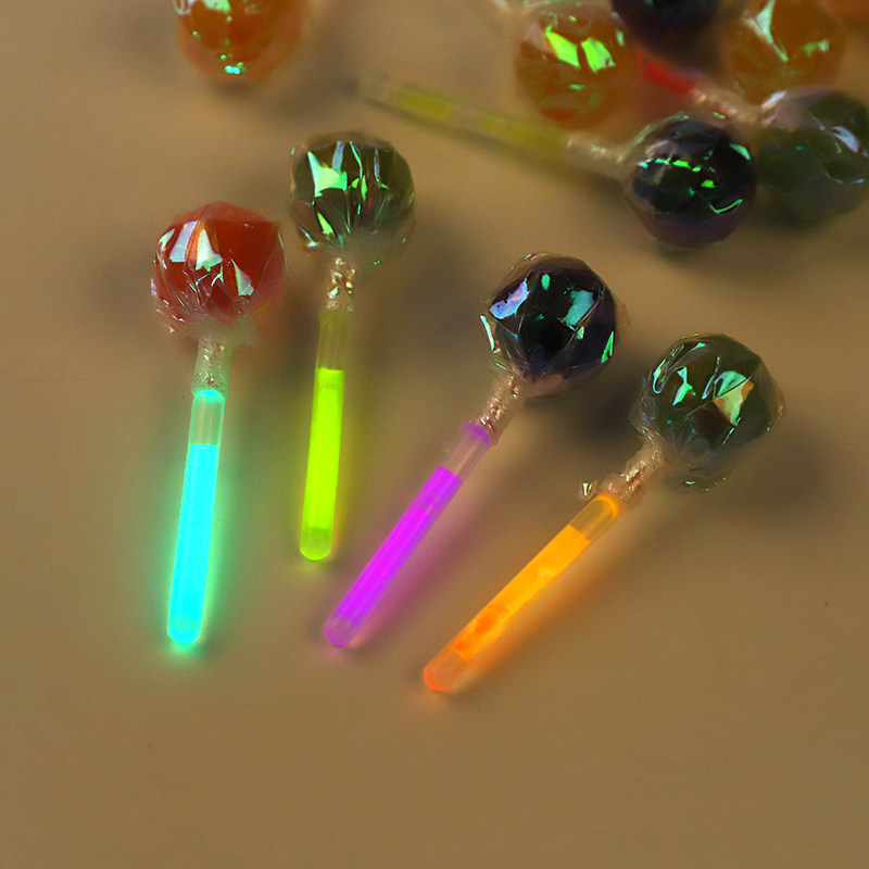 万和荧光棒约120支ktv酒吧糖果荧光星空创意零食礼品儿童棒棒糖