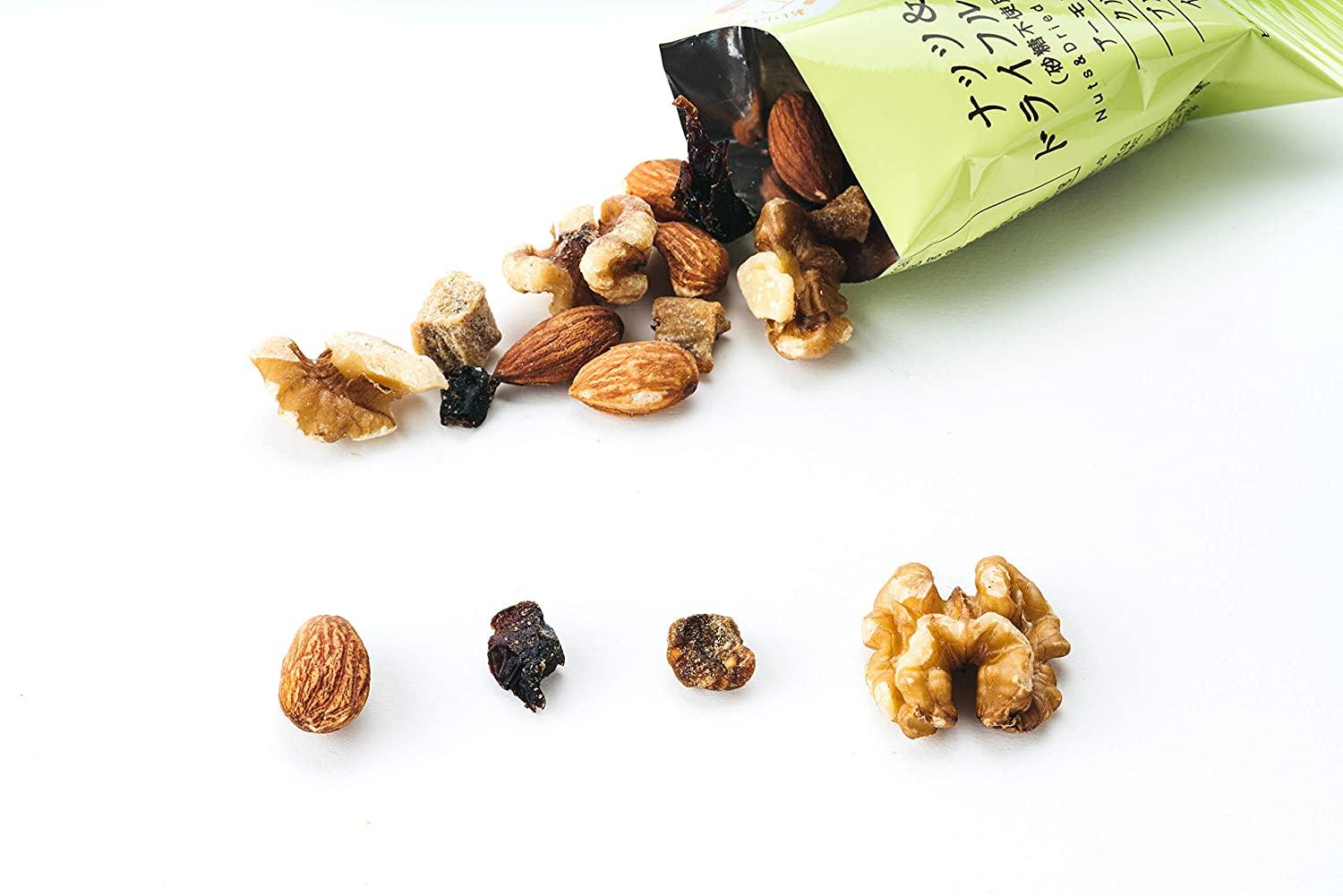 现货日本每天一包混合坚果干果无糖低卡孕妇坚果制品