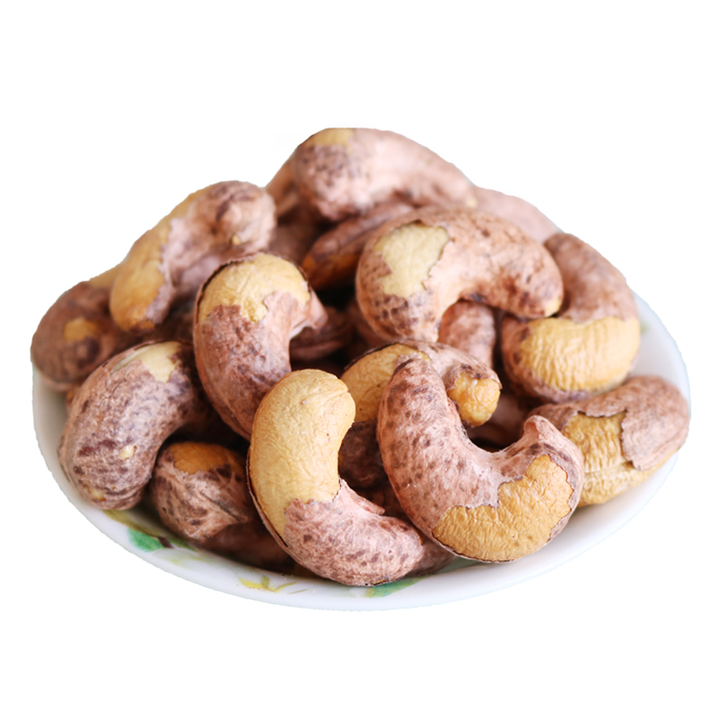 腰果新货新疆紫皮炭烤越南油炸香脆新鲜坚果腰果