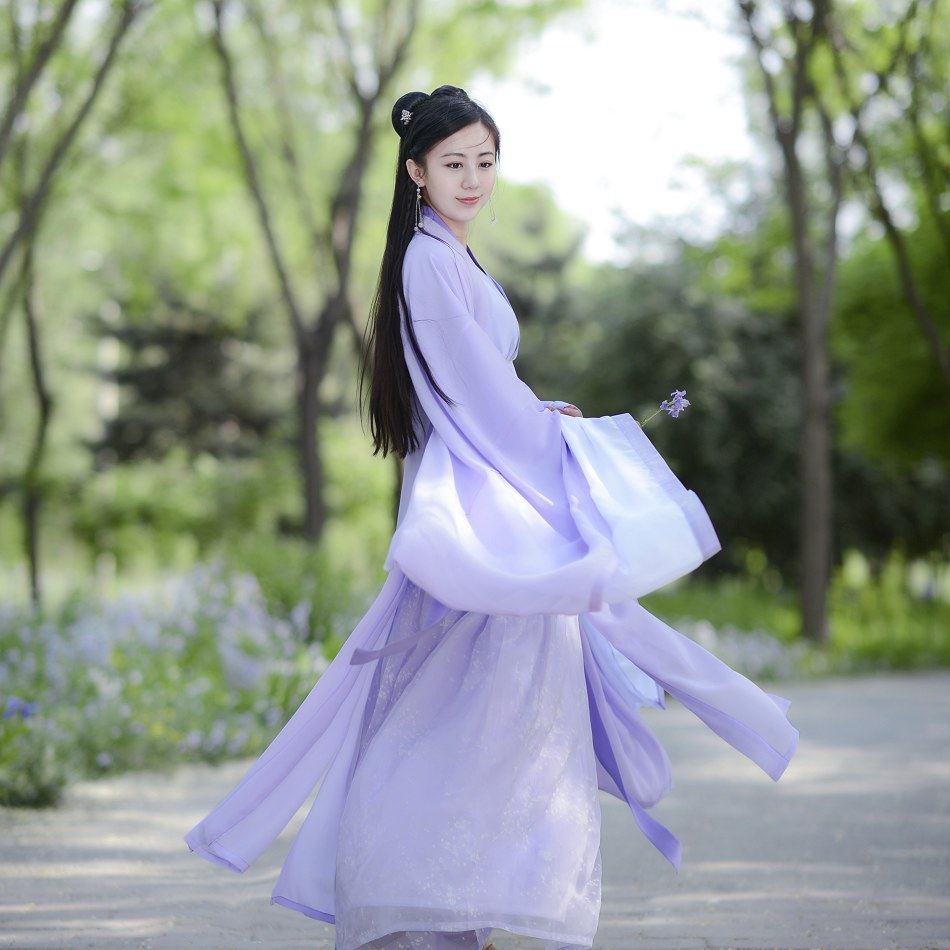 如梦霓裳汉服女广袖交领襦裙[相思引]魏晋风大袖衫传统日常春夏装