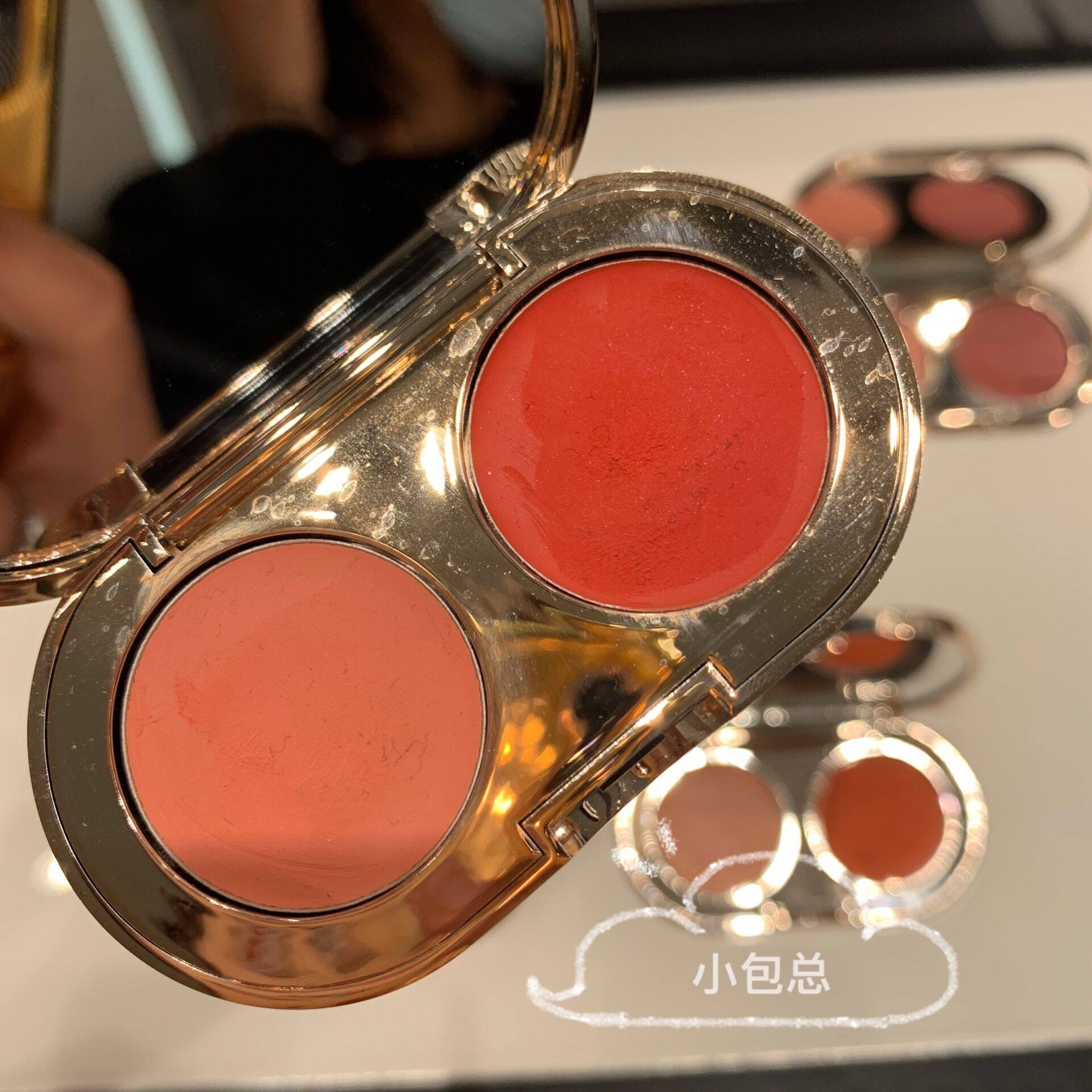 完美日记双色腮红膏醉情莓保湿提亮防水胭脂晒红腮红