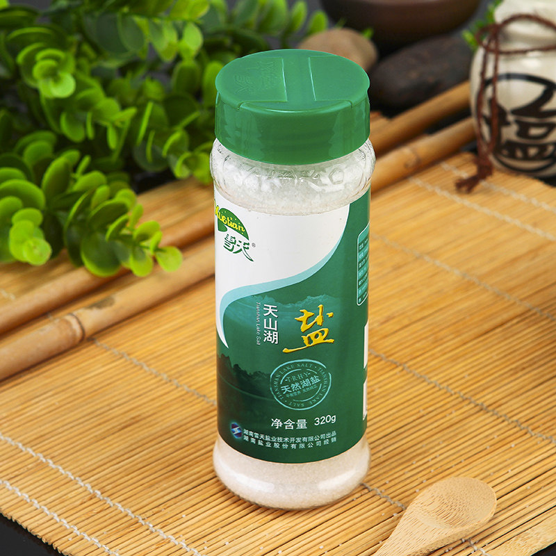 雪天加碘精制盐500g*8袋装细盐深井盐家庭调味品细盐巴家用食用盐