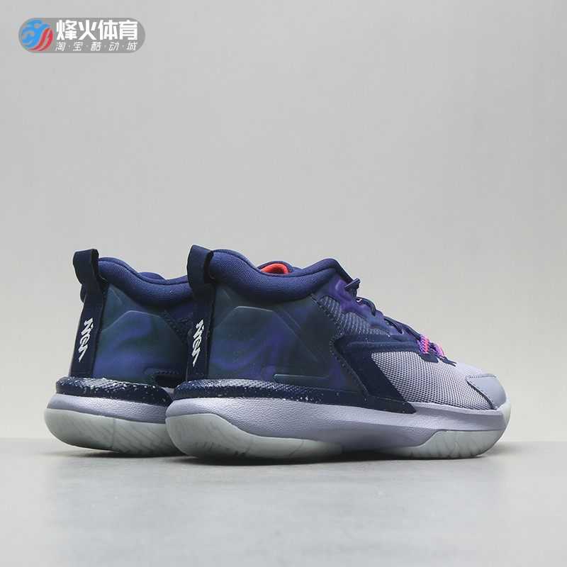 烽火airjordanzion锡安一代黑白童鞋篮球球鞋篮球鞋