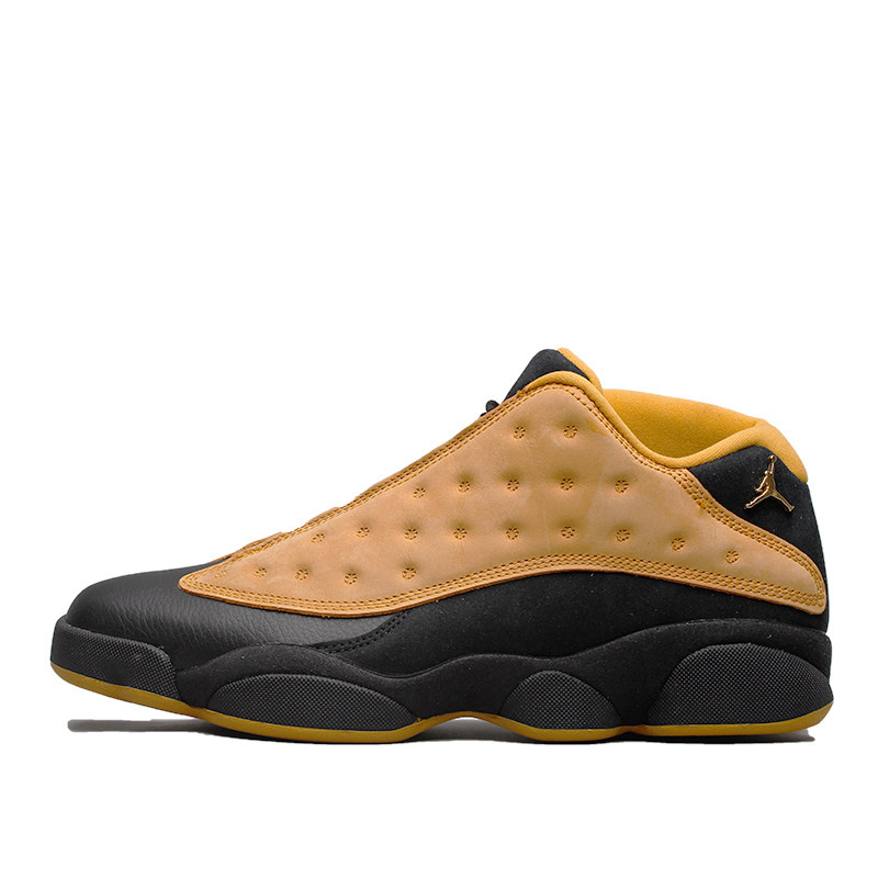 烽火airjordan13lowchutneyaj13黑黄篮球鞋310810022