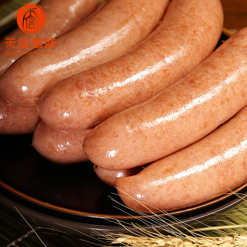 天信香肠手工现做熟食儿童肠偏咸口东北特产香肠