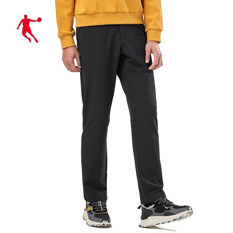 商场同款乔丹梭织运动裤男长裤2021户外单层运动长裤