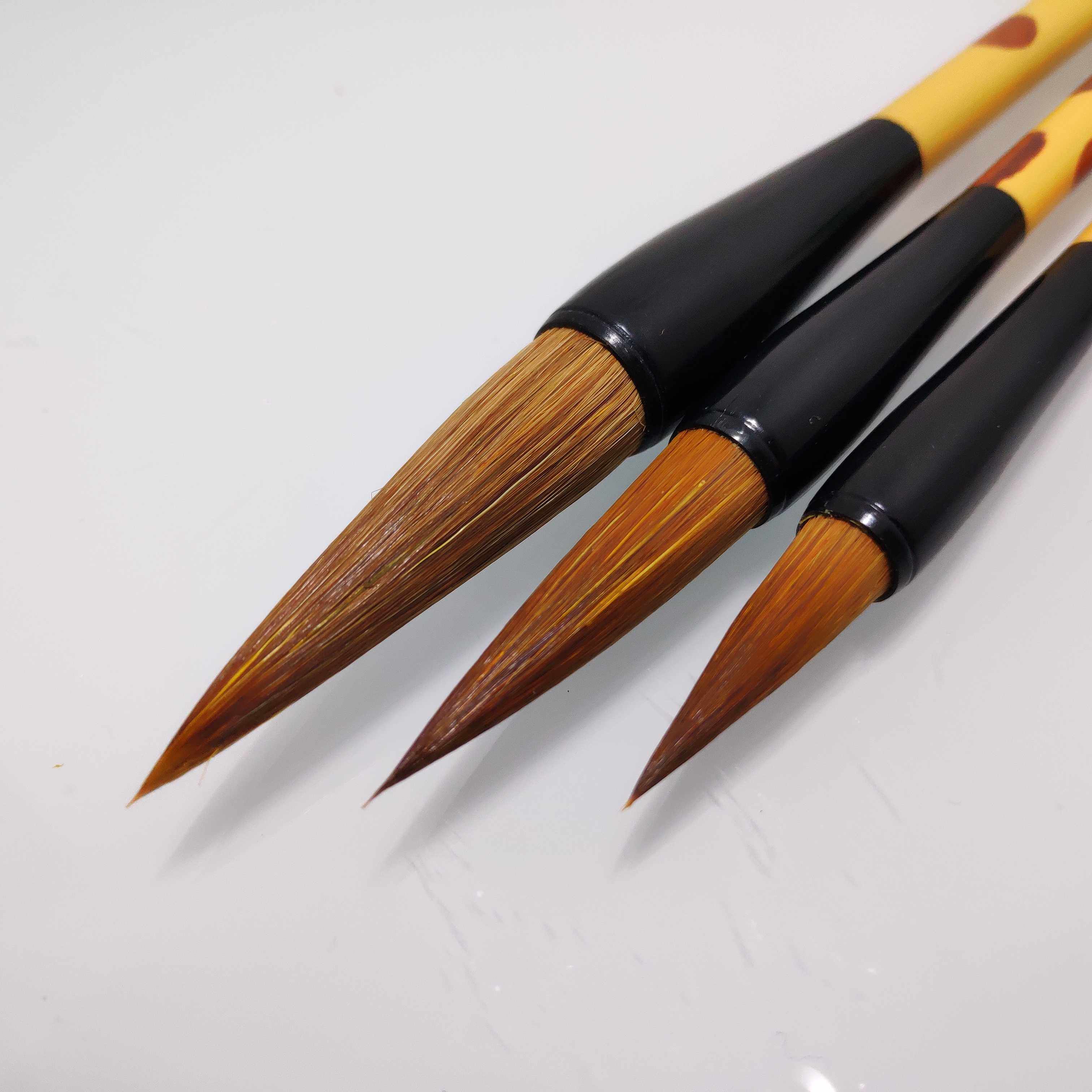 专用毛笔狼毫中锋学校书法楷书行书草书国画毛笔