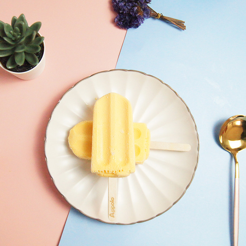 香港阿波罗牛奶布丁雪糕芒果布甸冰淇淋70g支装冰淇淋