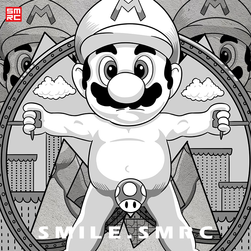 Drew大码短袖男卫衣马里奥联名T恤女胖子外套旗舰店美式ow衣服fog