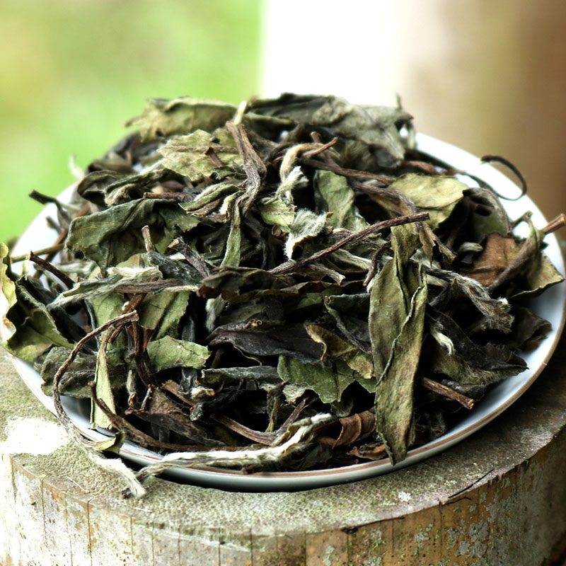 2018年花香贡眉散茶福建福鼎白茶太高山日晒春季寿眉