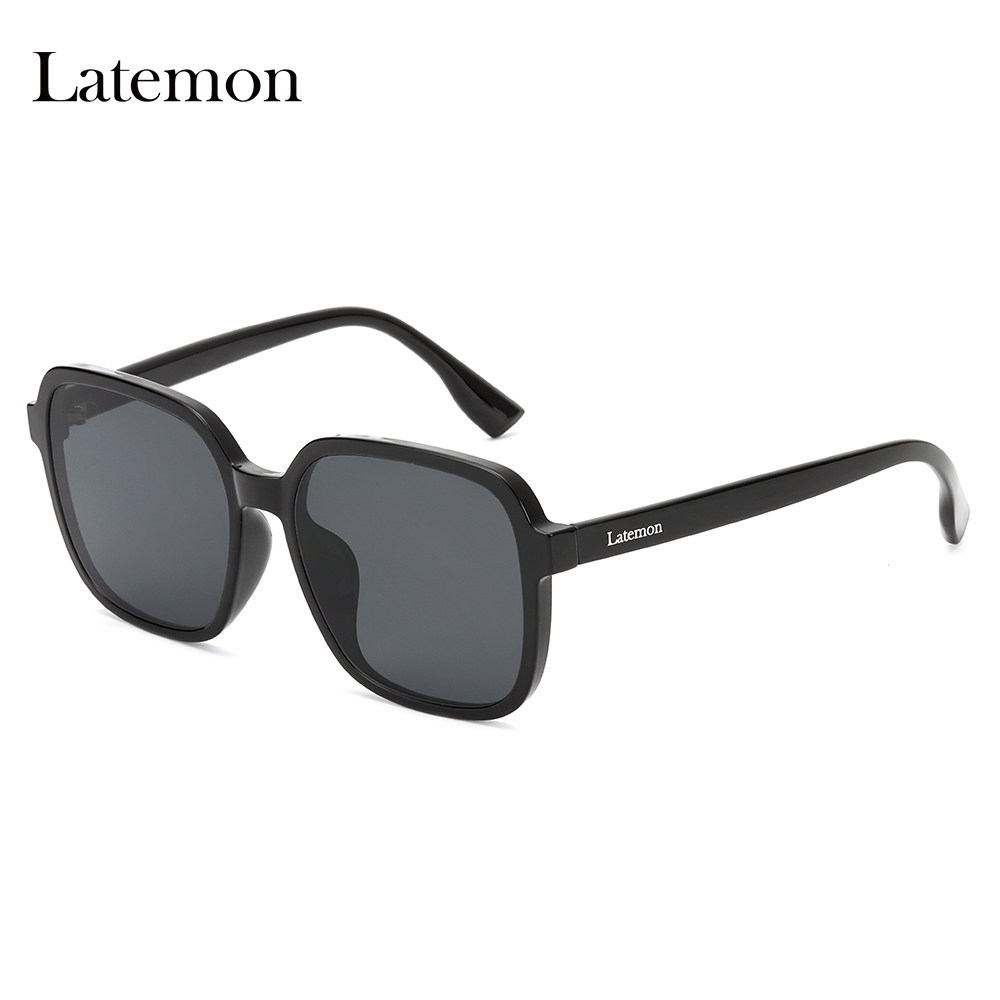 latemon浪特梦太阳镜素颜大框眼睛明星同款tr90偏光太阳眼镜